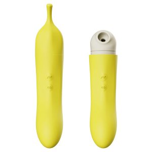 ssący i pulsujący wibrujący banan