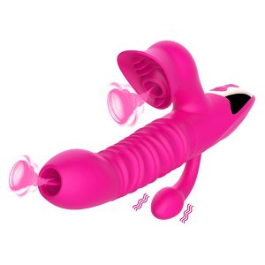 lizanie wibratora sex zabawka